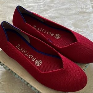 Rothy's Bold Red Flats